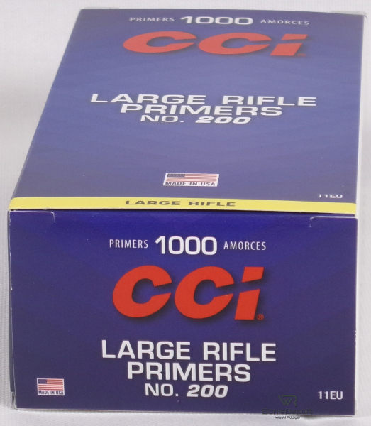 1000St. CCI Boxer-Zündhütchen - LARGE Rifle - #No. 200 - – Bild 1