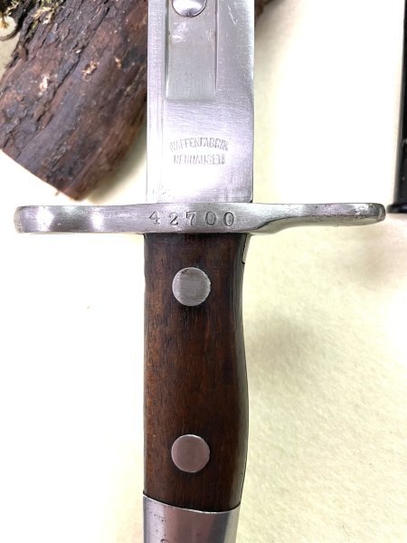 Bajonett Schweiz IG89 K31 K11 Modell 1889/1918 Schmidt Rubin – Bild 2