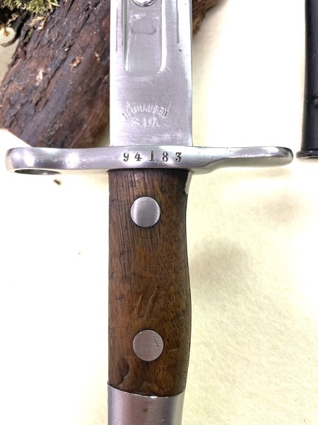 Bajonett Schweiz IG89 K31 K11 Modell 1889/1918 Schmidt Rubin – Bild 2