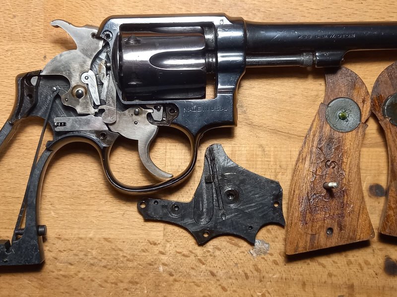 Revolver Smith & Wesson .38/200 (aufgebohrt) freie Teile .38 S&W – Bild 3
