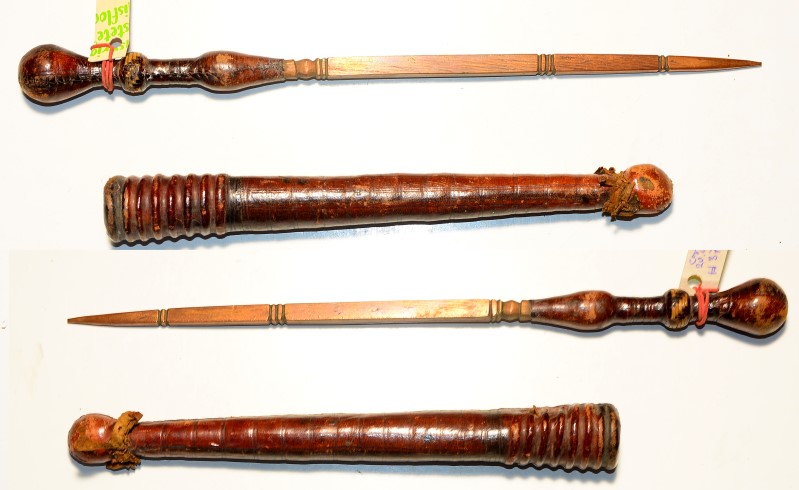 afrikanisches Stilett, 19cm lange 4-Kantklinge – Bild 1