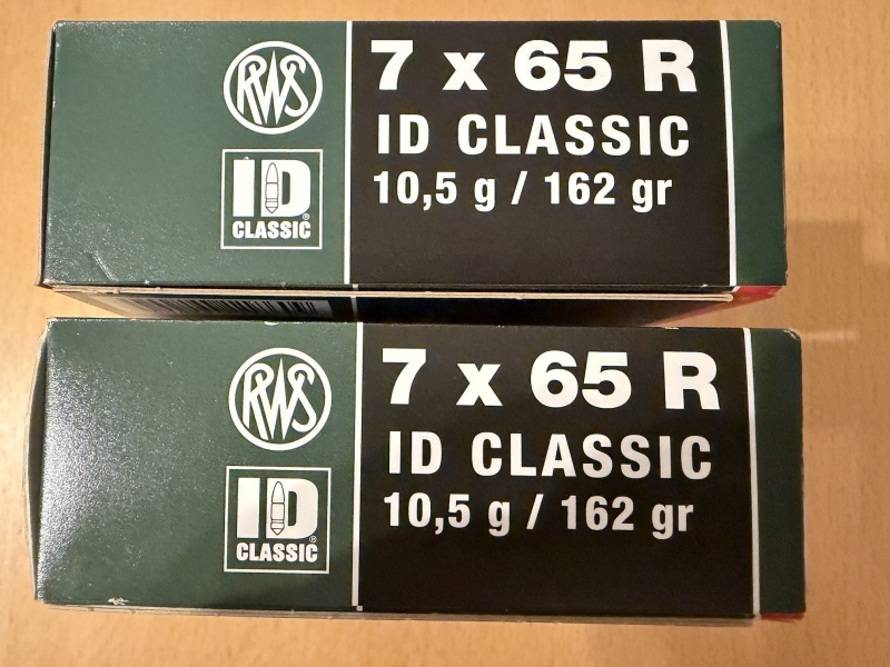 7x65R RWS ID Classic 10,5g in OVP 40 Schuss – Bild 3