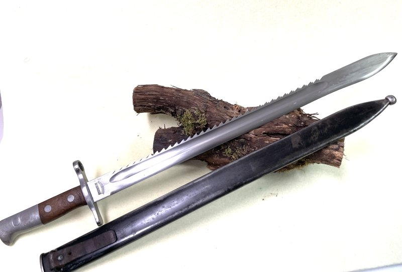 Bajonett Sägebajonett Schweiz K31 K11 Faschinenmesser M14 Schmidt Rubin OHNE NUMMER!!! – Bild 1
