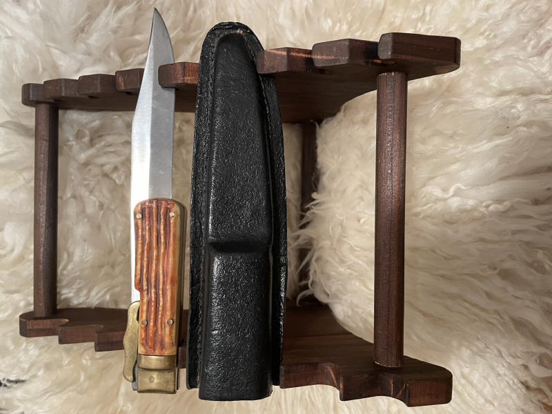 Verlängerungsmesser Jagdmesser Hirschhorn – Bild 5