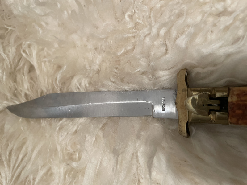 Verlängerungsmesser Jagdmesser Hirschhorn – Bild 3
