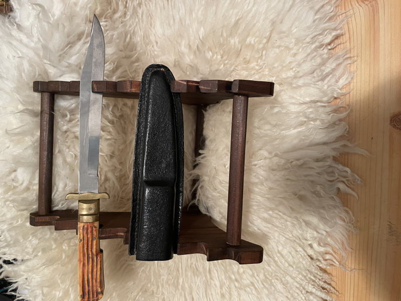 Verlängerungsmesser Jagdmesser Hirschhorn – Bild 6