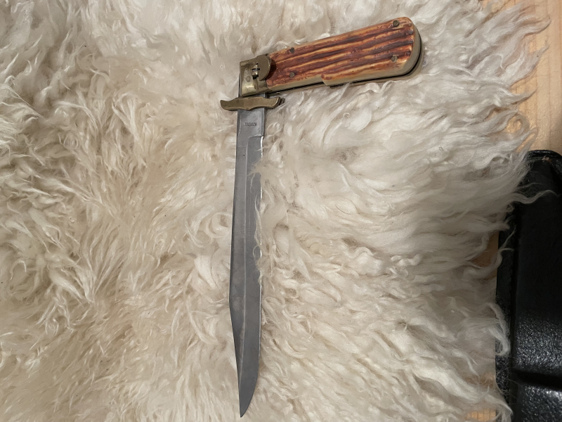 Verlängerungsmesser Jagdmesser Hirschhorn – Bild 4