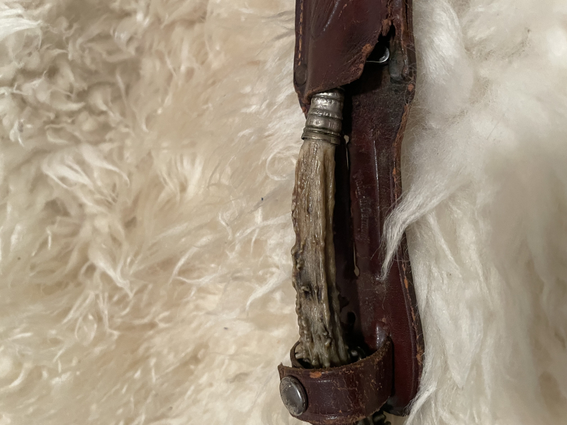 Jagdmesser Solingen Horn – billede 3