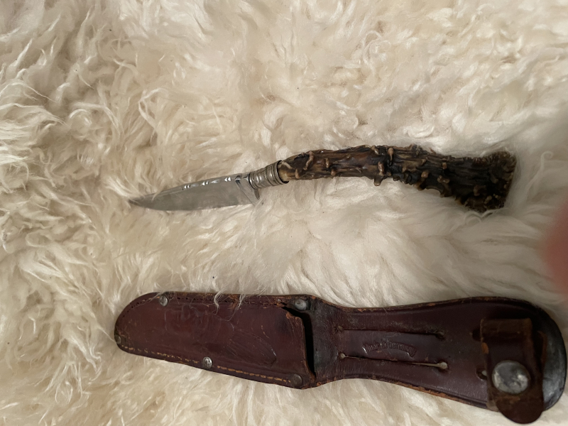 Jagdmesser Solingen Horn – billede 2
