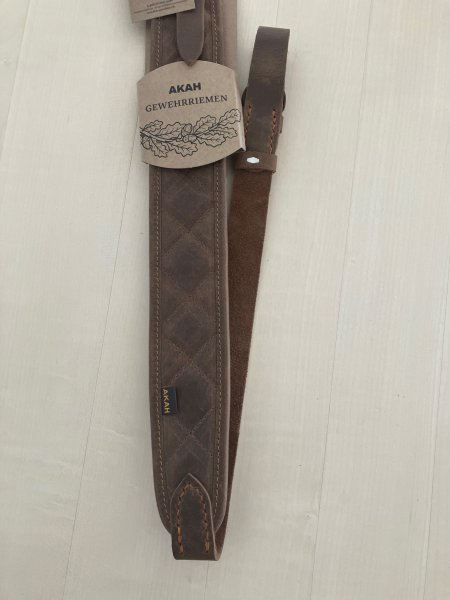 Gewehrriemen Büffelleder + Riemenbügelösen abnehmbar (US) – Bild 2