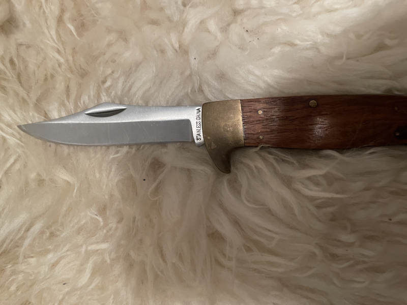 Taschenmesser mit Silbermünze – Bild 4