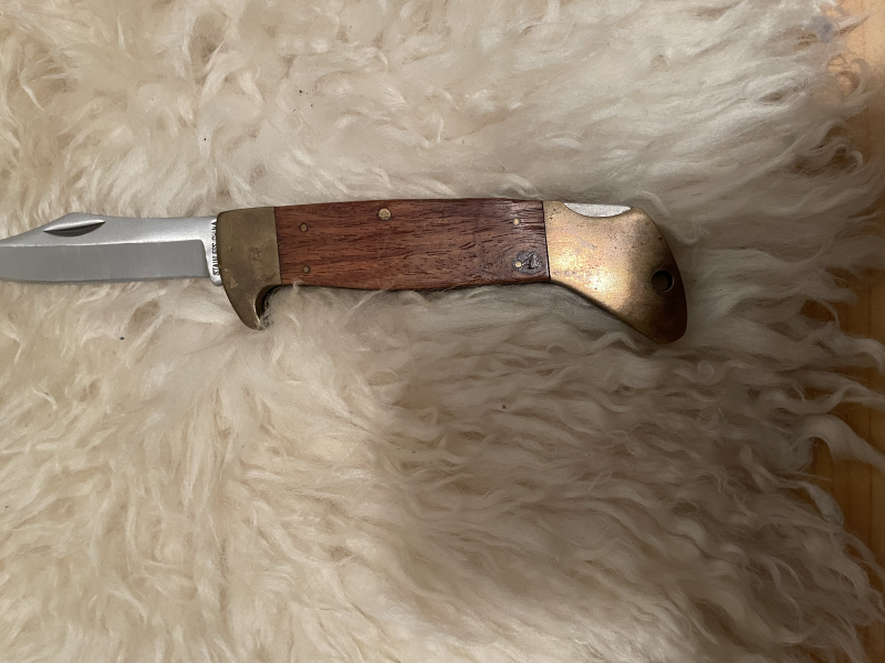Taschenmesser mit Silbermünze – Bild 5