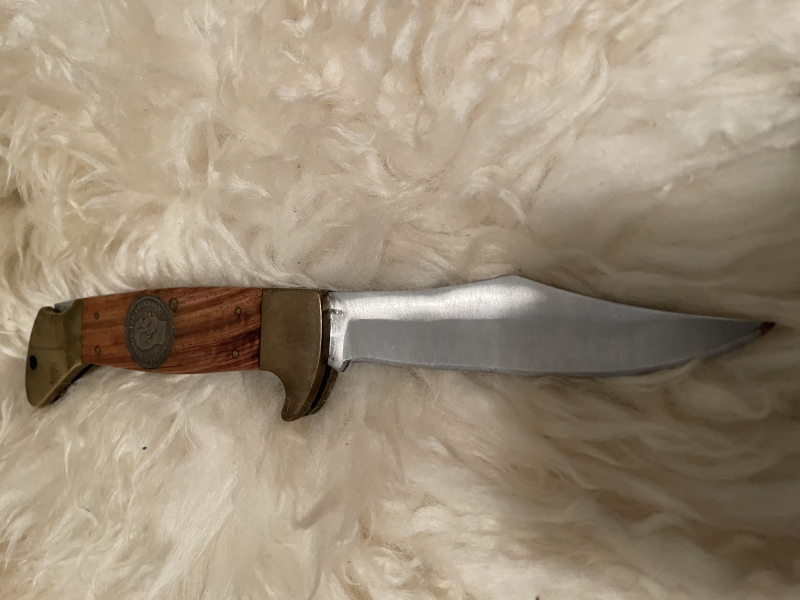 Taschenmesser mit Silbermünze – Bild 1