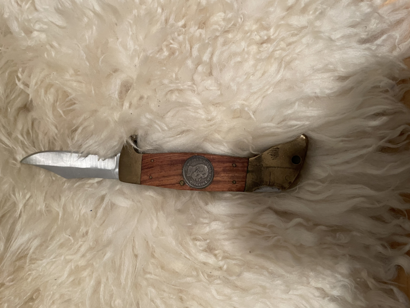 Taschenmesser mit Silbermünze – Bild 6