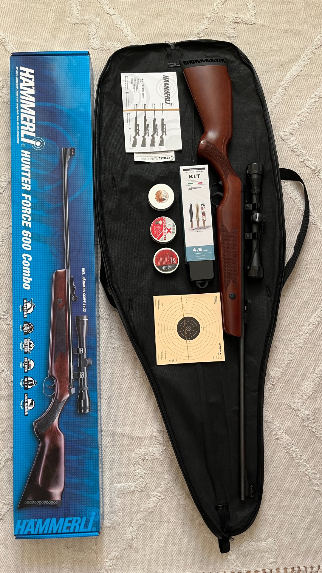Hämmerli Hunter Force 600 Combo mit Zubehör – Bild 1