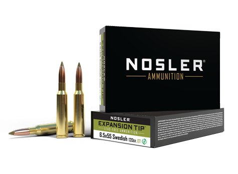 6,5x55/120grs. NOSLER 40015 E-TIP Bleifrei 20 Stk. – Bild 1