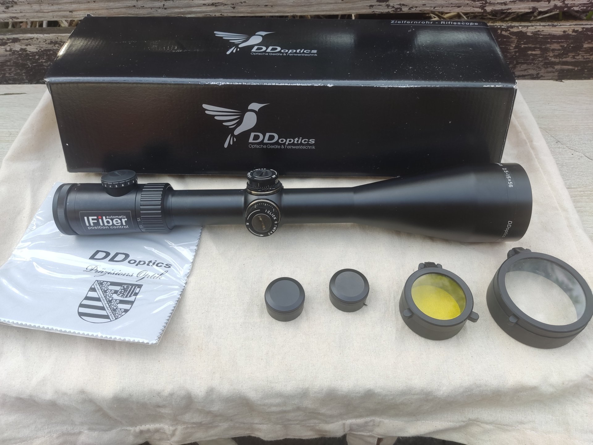 ZF DDOptics Nachtfalke Gen 3 2,5-15x56 NFX mit iFiber Zielfernrohr – Bild 2