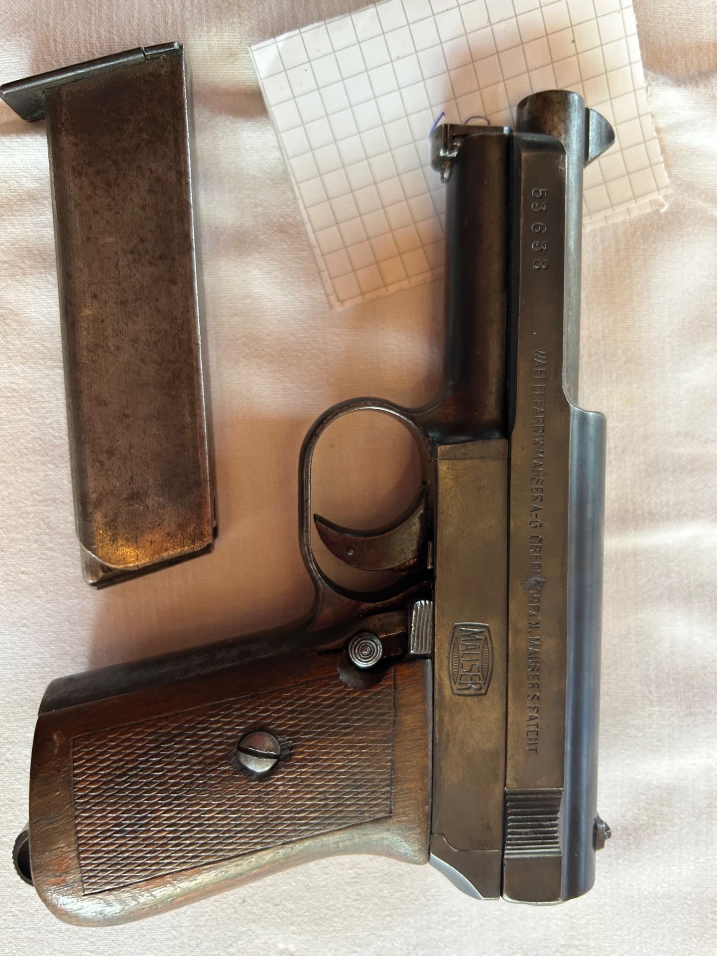 Mauser Browning 7,65mm – Bild 1