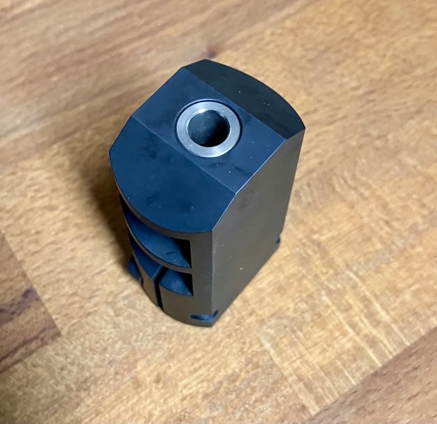 Roedale 5/8-24" Mündungsbremse für Kaliber bis 6,5 mm, ideal für Tikka T3 CTR, Bergara B14, Rem 700 – Bild 2