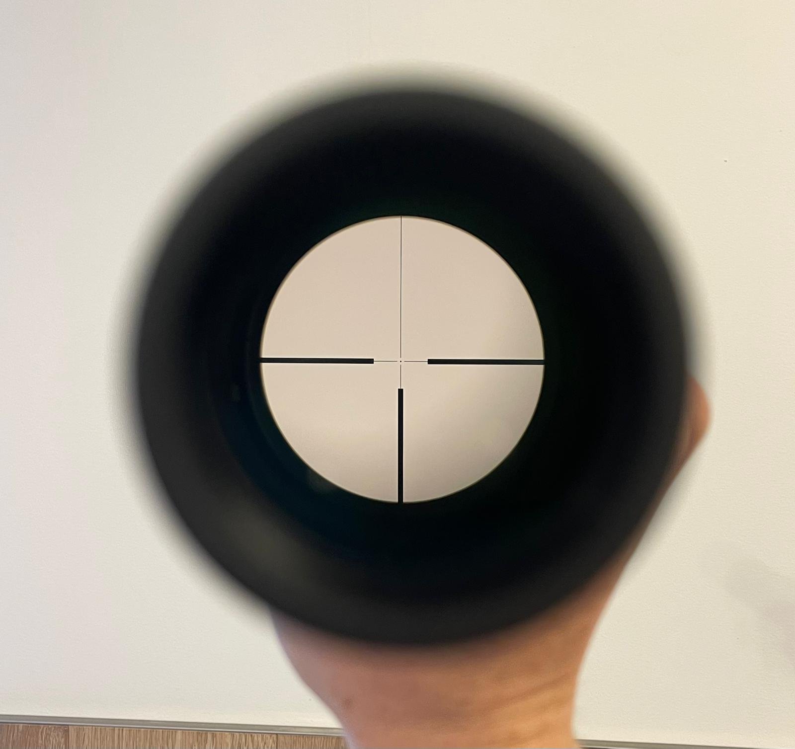 Akah Drückjagdglas 1–4x24 mit Innomount Schnellspannmontage – Blaser Base – Bild 6