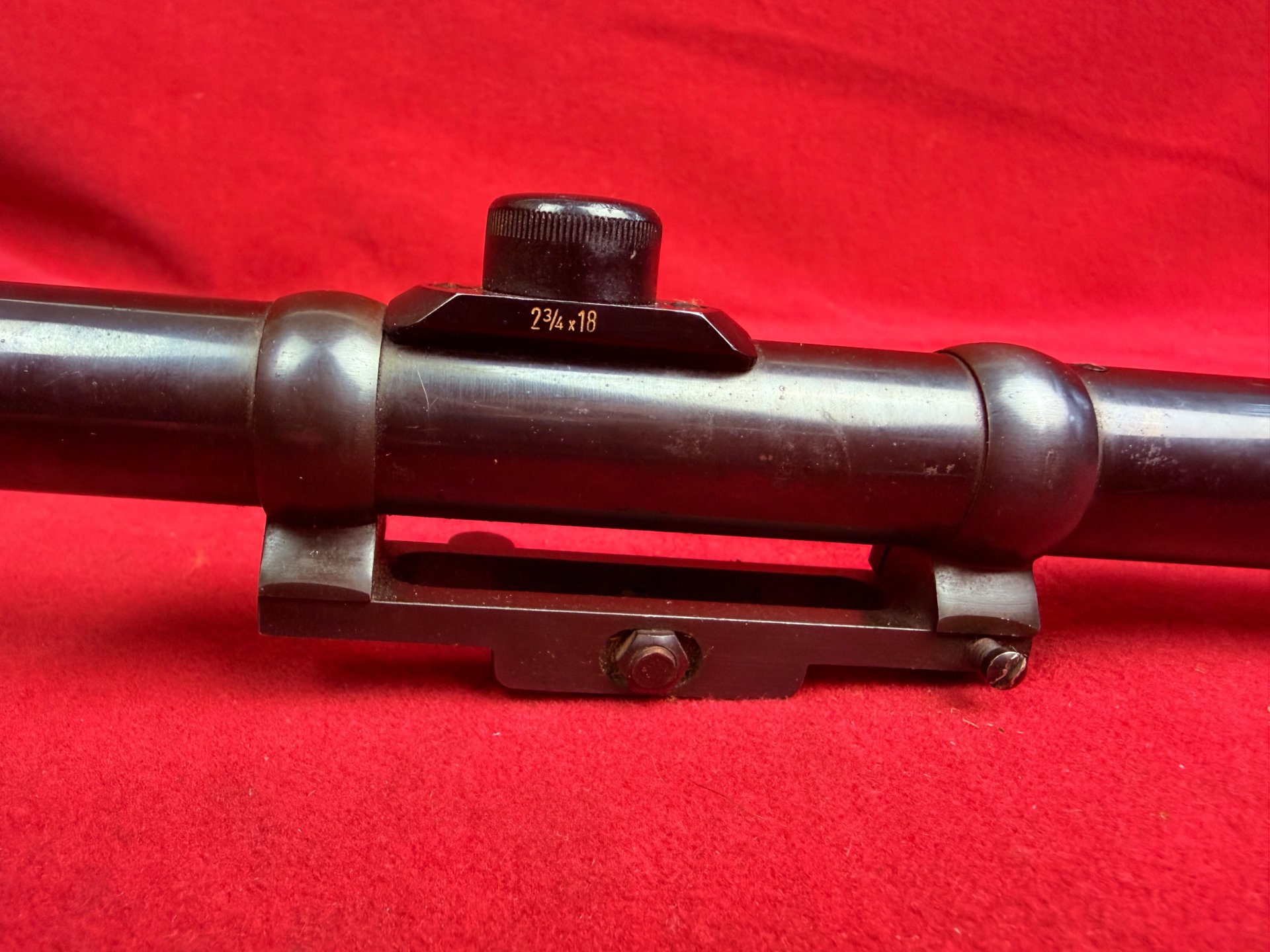 Uhlenflucht Vorkriegszeit ZF Geller-Giessen 2¾x18 – Durchsicht klar und scharf – Bild 4