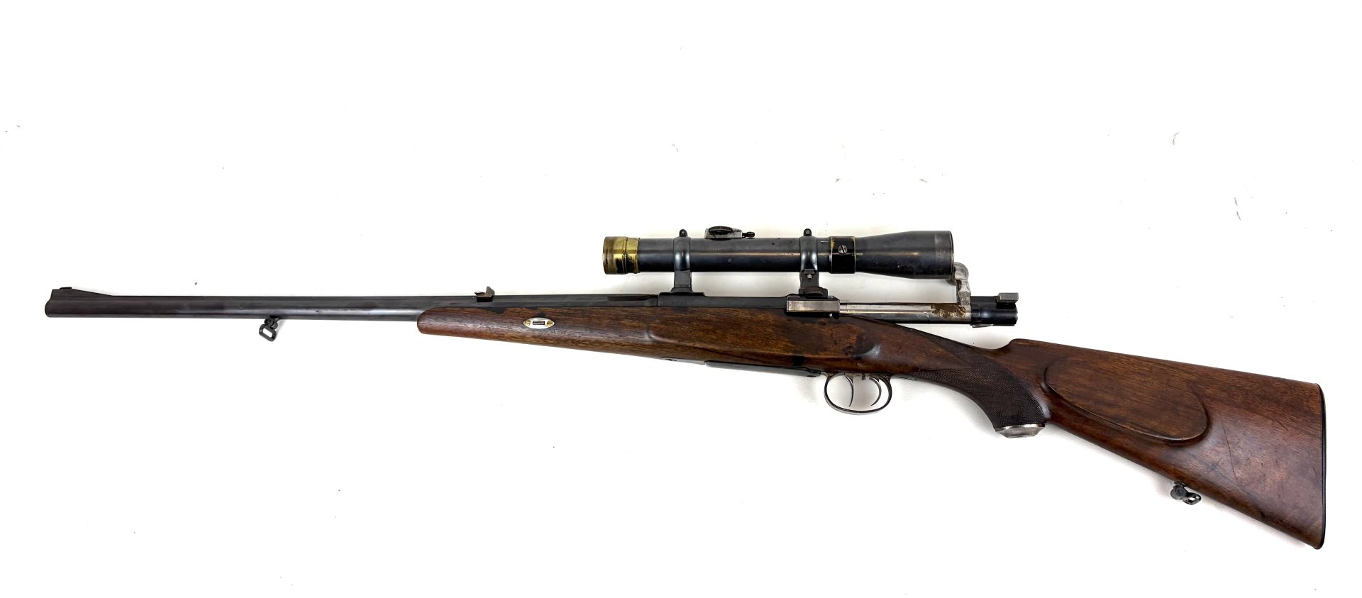 Repetierbüchse Mod. 98 *ohne Hersteller* *ohne Beschuss* Kal. 7x57, ZF: Emil Bosch A-G. Visar4 1/2x – Bild 1