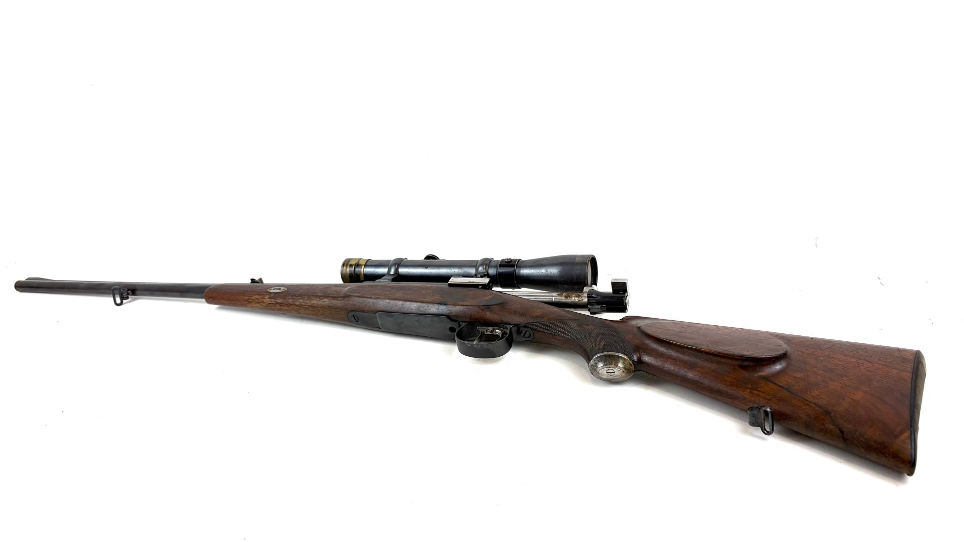 Repetierbüchse Mod. 98 *ohne Hersteller* *ohne Beschuss* Kal. 7x57, ZF: Emil Bosch A-G. Visar4 1/2x – Bild 3