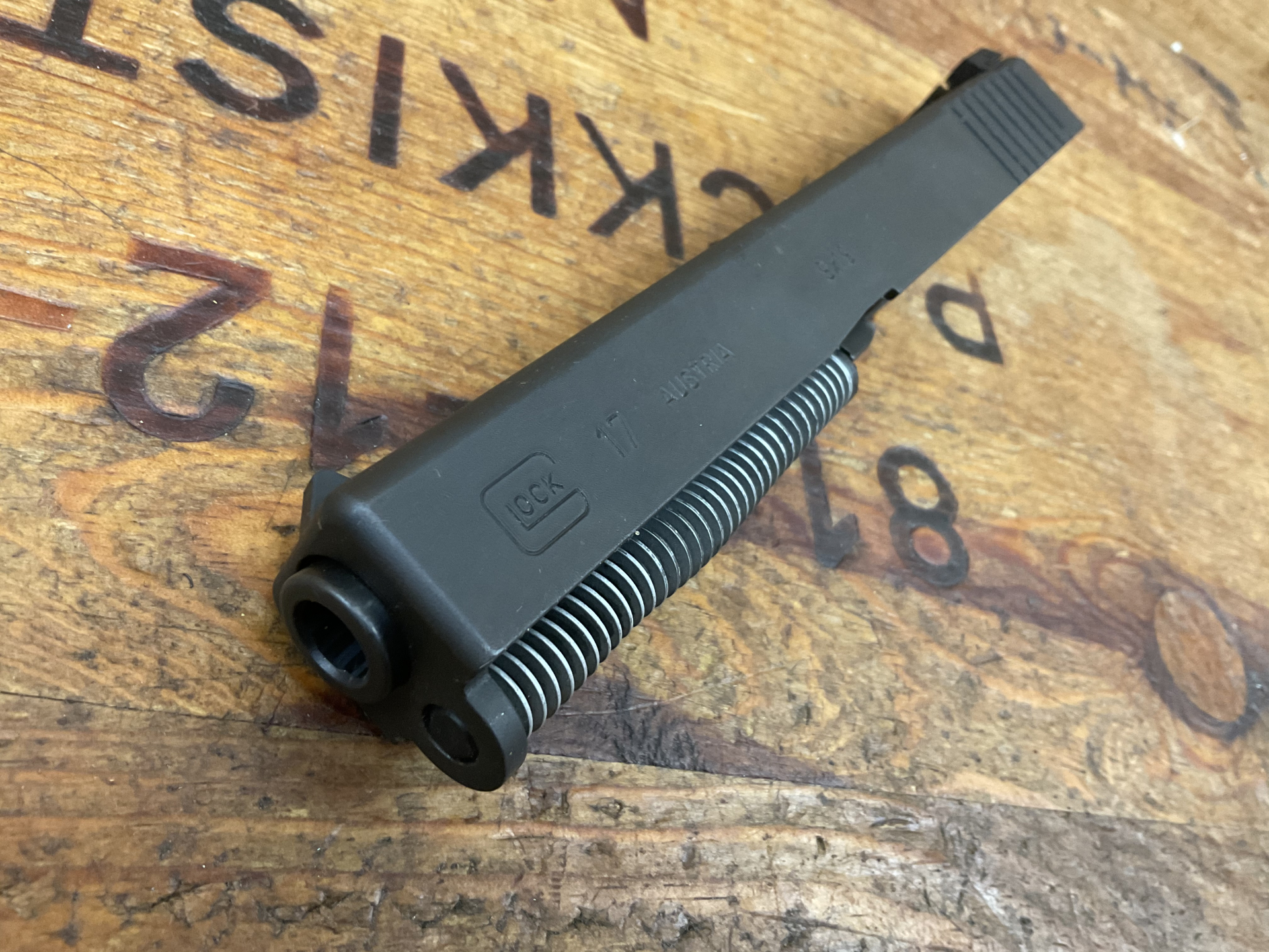 Glock 17 Wechselsystem, Kal. 9x19, mit Kontrastvisierung, guter Zustand! – Bild 5