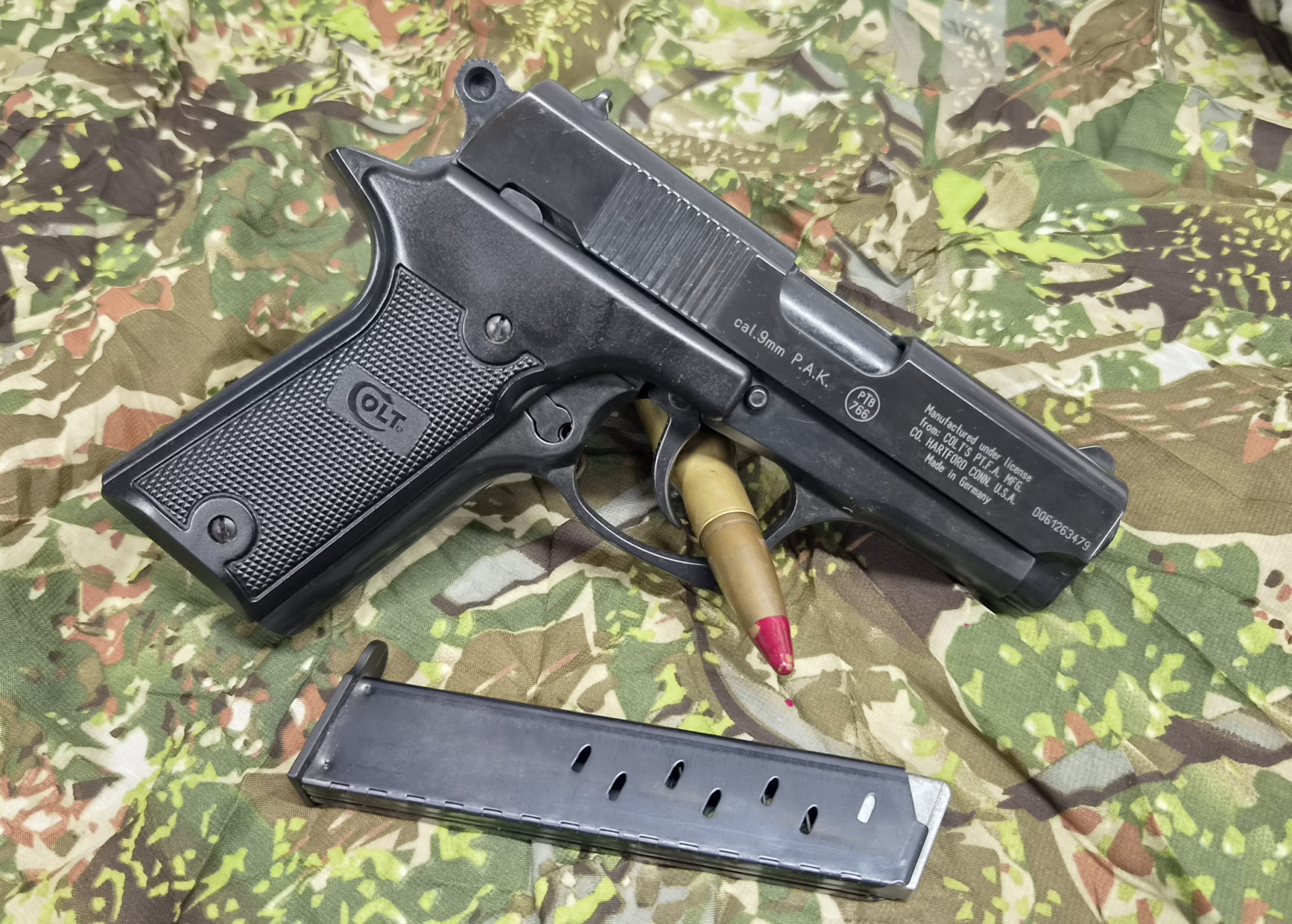 Colt Double Eagle 9mm P.A.K. Schreckschusspistole – Top Zustand! – Bild 2