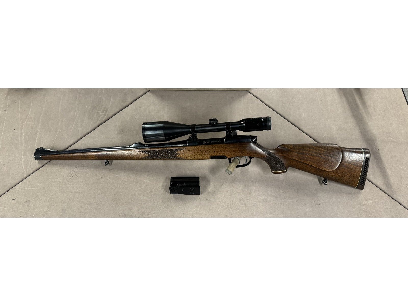 Steyr-Mannlicher M Stutzen 6,5x57 mit Swarovski Habicht 8x56 – Bild 1