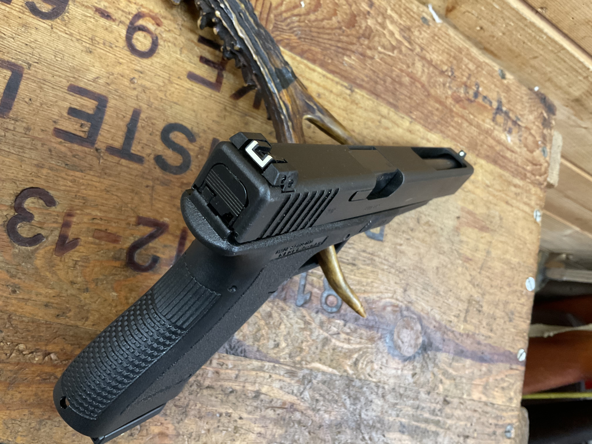 SLP Glock 17 Long, Kal. 9x19, mit 3 Magazinen, guter Zustand! – Bild 5