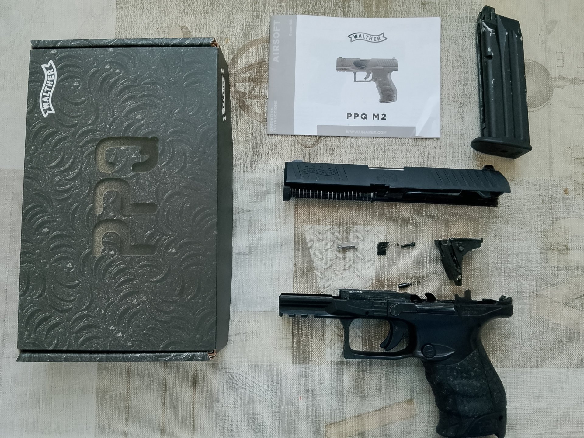 Walther PPQ M2 GBB defekt – billede 1