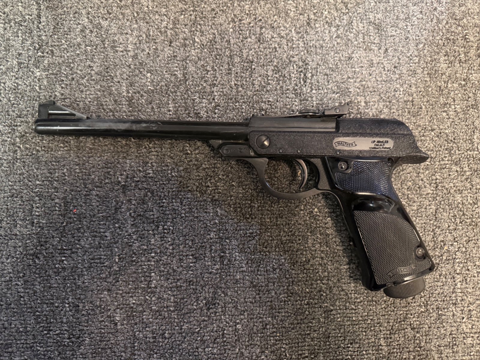 Walther Luftpistole LP53 Baujahr 1965 – Bild 2