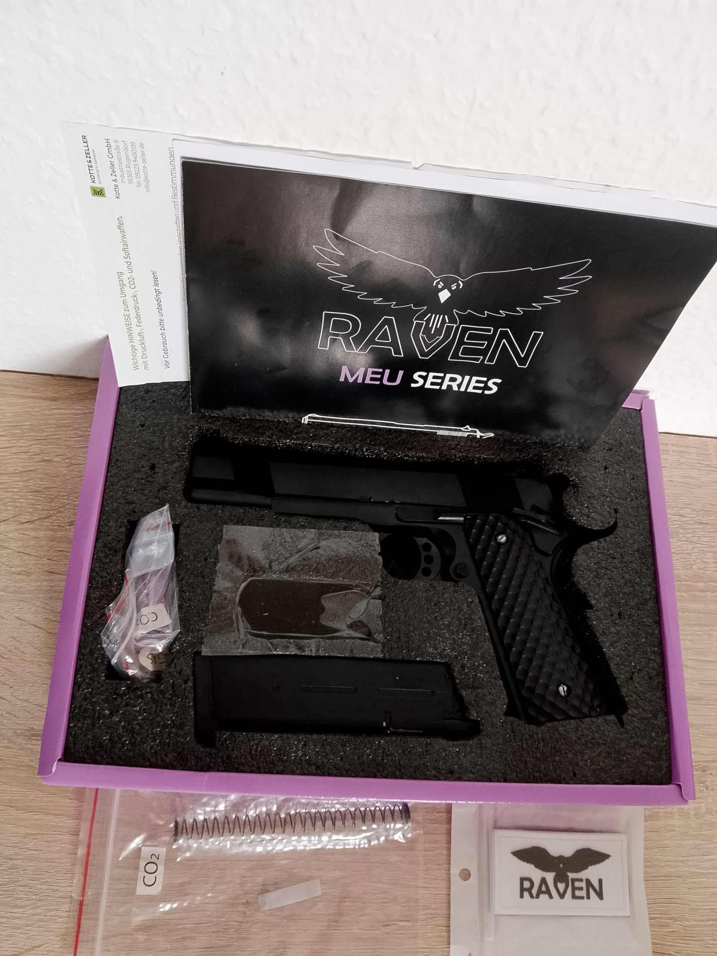 Nuprol Raven 1911 MEU GBB – Bild 1
