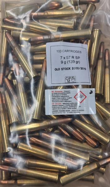 7x57R/139grs. SP OLD STOCK PPU Y-098 100 stk. Sonderpreis !! # SSZ Berka – Bild 1