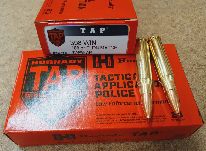 .308/168grs ELD Match TAP AR10 Hornady 200 stk. No. 80715 Angebot !!# SSZ Berka – Bild 1