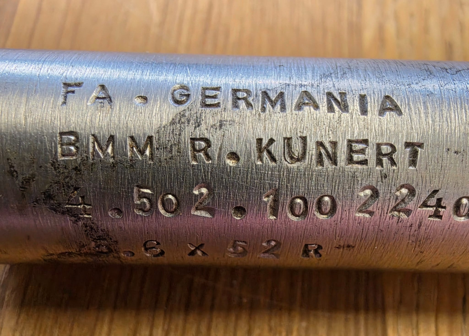 Einstecklauf - FA. Germania - 5,6x52R - OHNE Auszieher – Bild 3