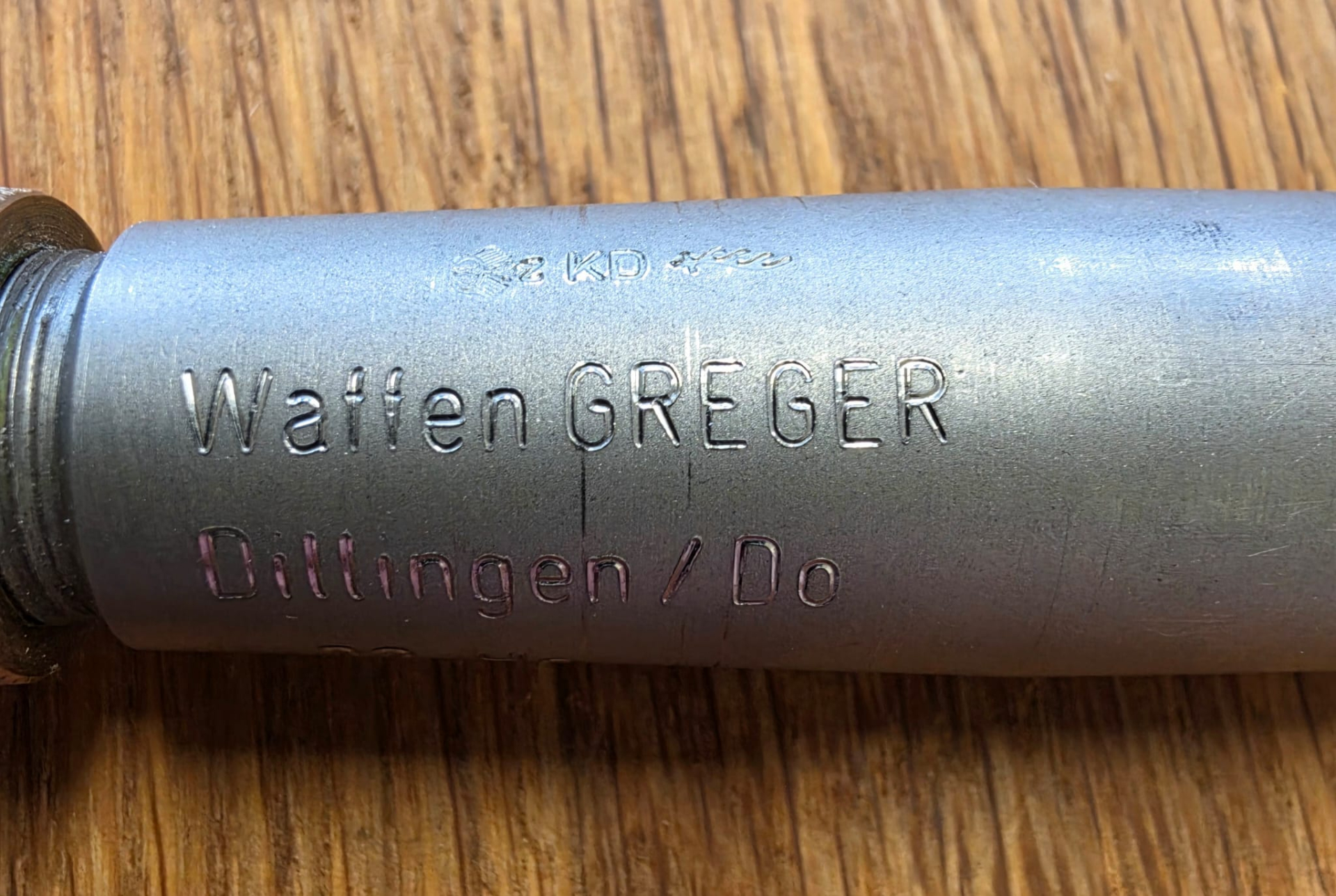 Einstecklauf - Waffen Greger - .22 Hornet -für Cal. 12 – Bild 5