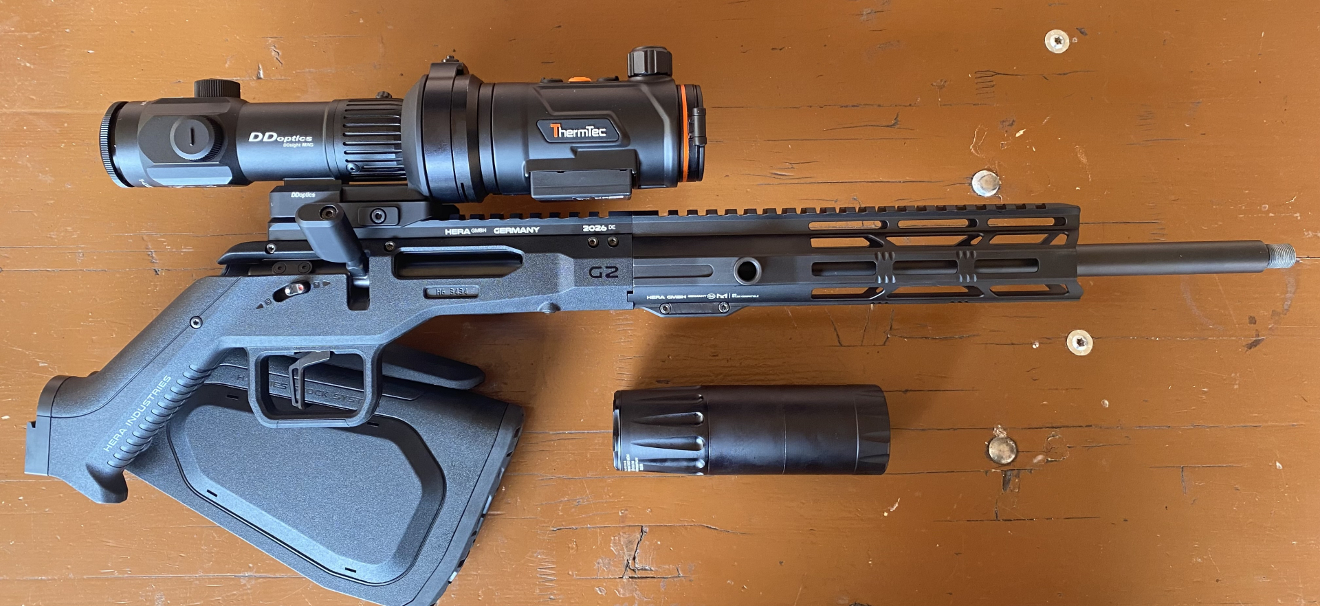 Hera H6K H6 Gen.2 .223Rem 14,6" mit A-Tec H3 Schalldämpfer – Bild 3