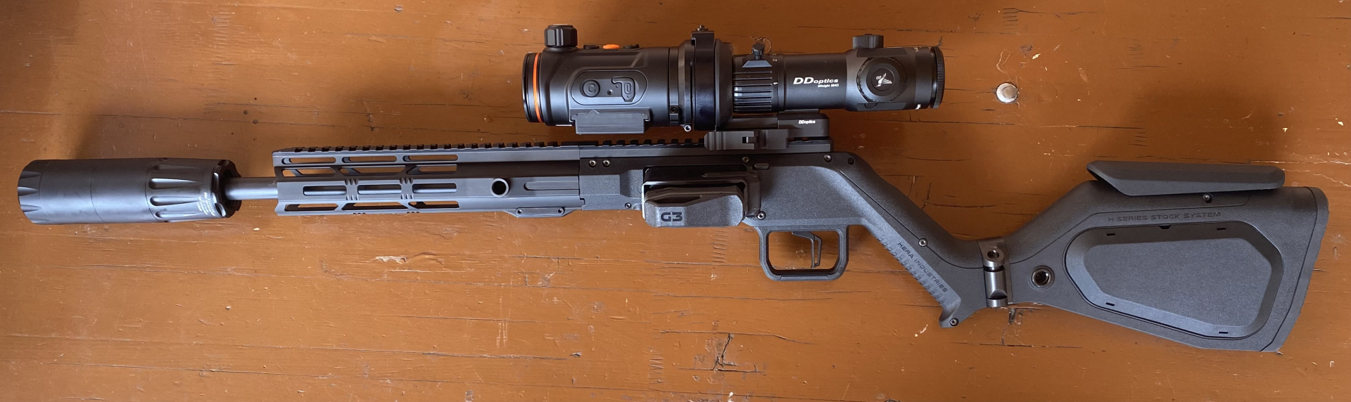 Hera H6K H6 Gen.2 .223Rem 14,6" mit A-Tec H3 Schalldämpfer – Bild 2