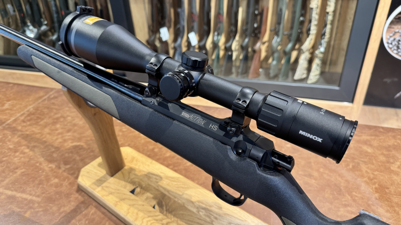 Steel Action HS Repetierbüchse Kunststoff in .30-06 oder .308 LL 51cm inkl Minox Allrounder 3-12x56 – Bild 4