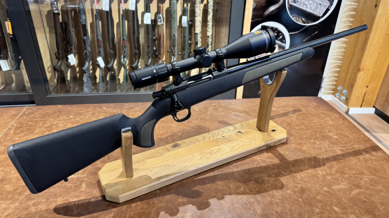 Steel Action HS Repetierbüchse Kunststoff in .30-06 oder .308 LL 51cm inkl Minox Allrounder 3-12x56 – Bild 1