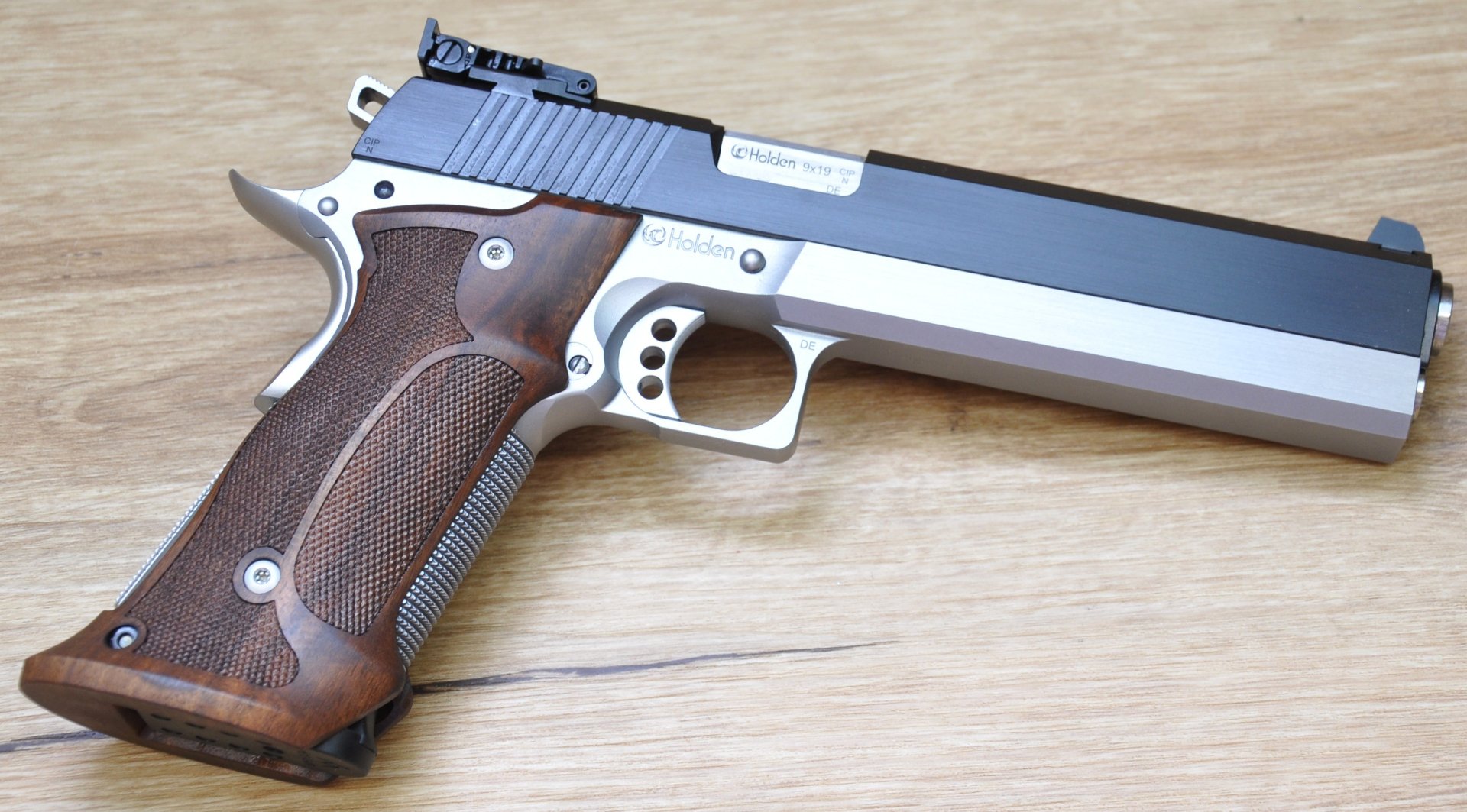 Holden 1911LDC 6" 45 ACP Duotone Pistole mit 9mm W/systeme – Bild 2