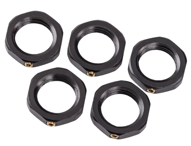 5 x RCBS 87501 LOCK RING 7/8-14 Matrizenkonterring Feststellring Gewindering 6-Kant Standardgewinde – Bild 1