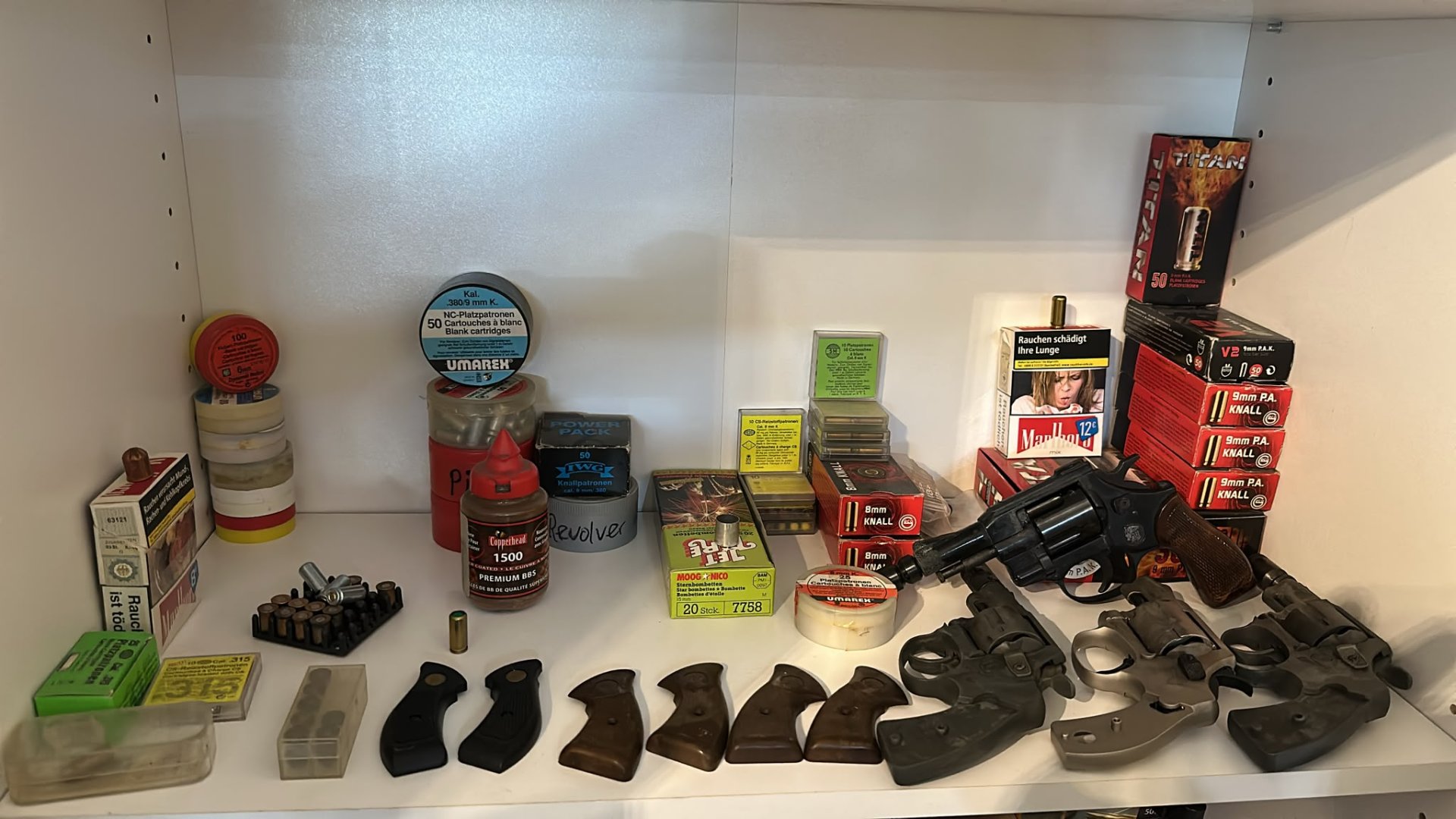 Schreckschusswaffen Deko Pyro Sylvester Sammlung – Bild 6