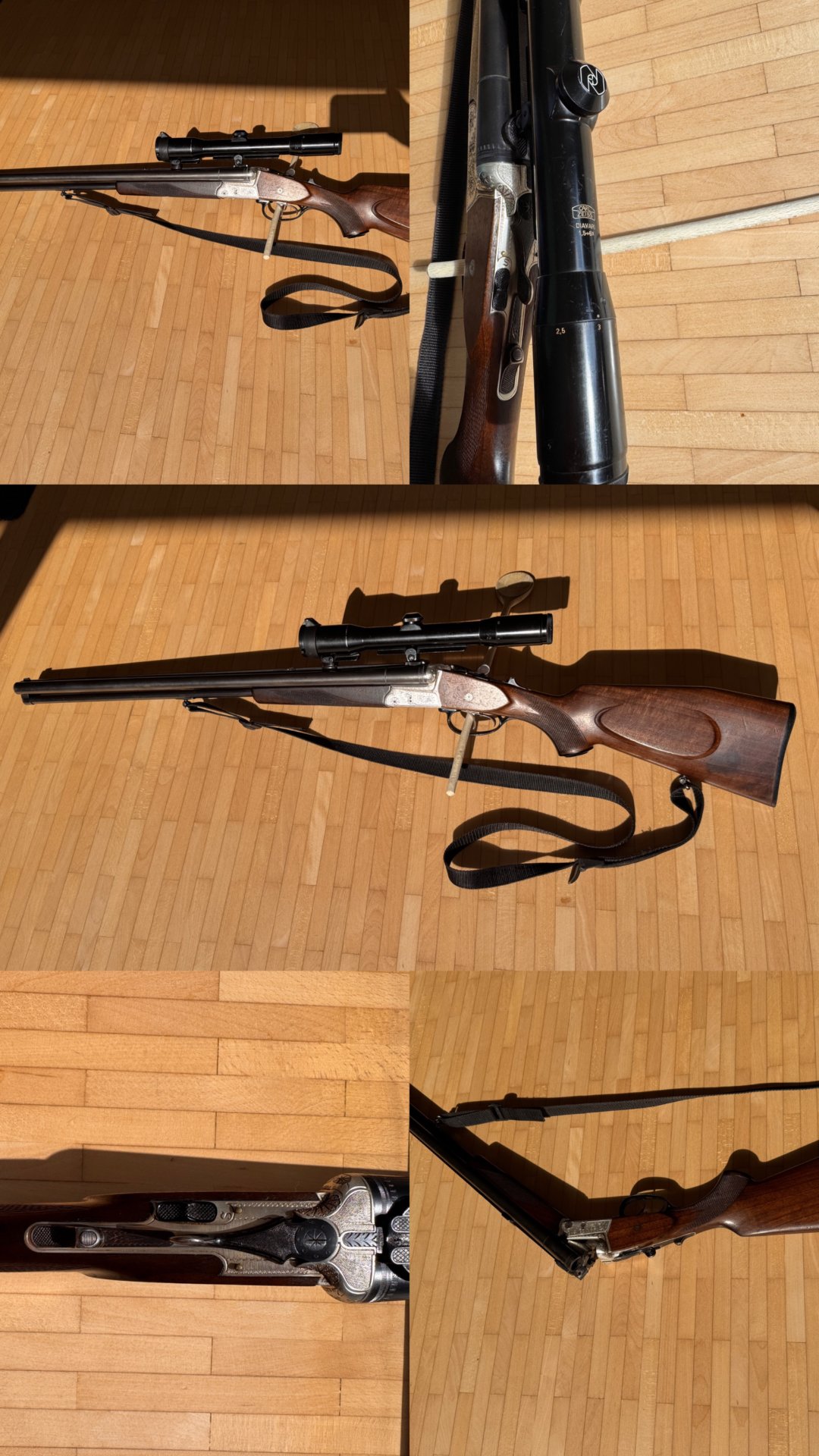 Drilling Krieghoff Trumpf 16/70 und 7x65R mit Zeiss DIAVARI 1,5-6x – Bild 1