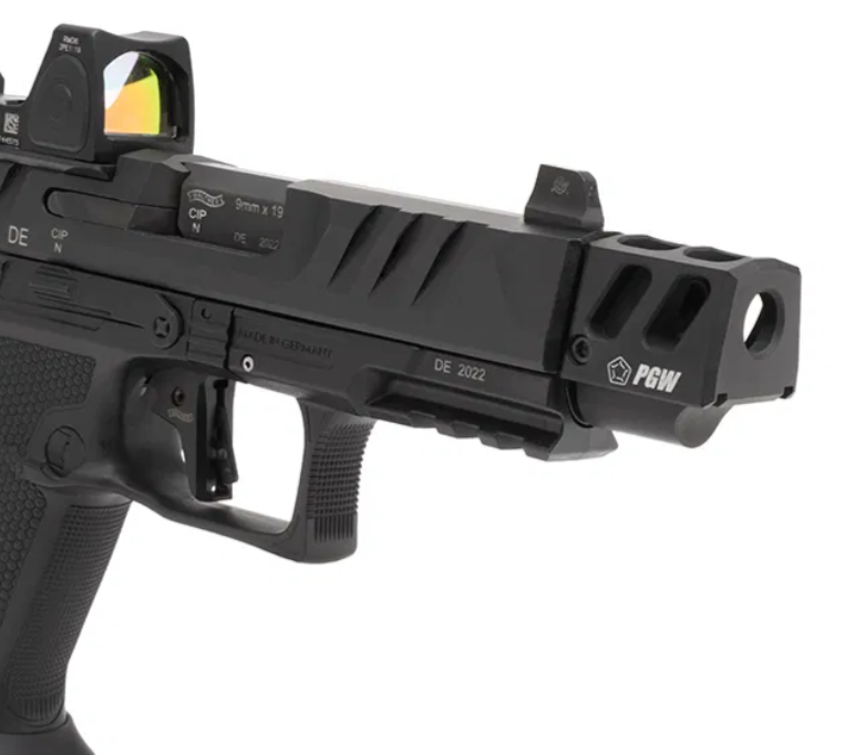 PGW Walther PDP Carry Compensator 1/2"x28 UNEF – wenig geschossen – Bild 3