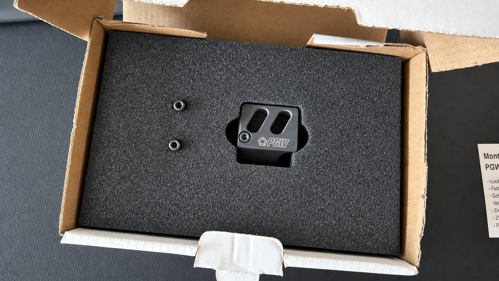 PGW Walther PDP Carry Compensator 1/2"x28 UNEF – wenig geschossen – Bild 2