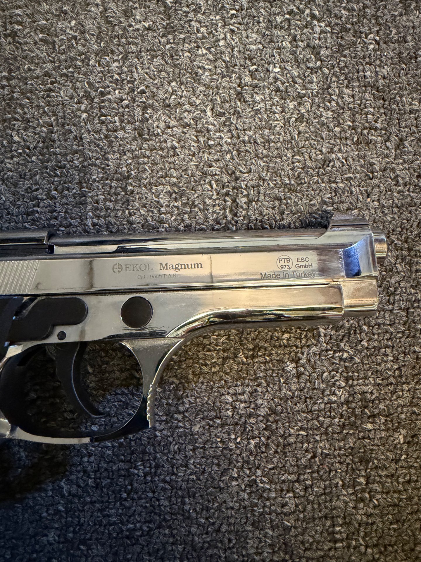 EKOL Firat Magnum Cal.9mm, PTB 973, Silber – Bild 2