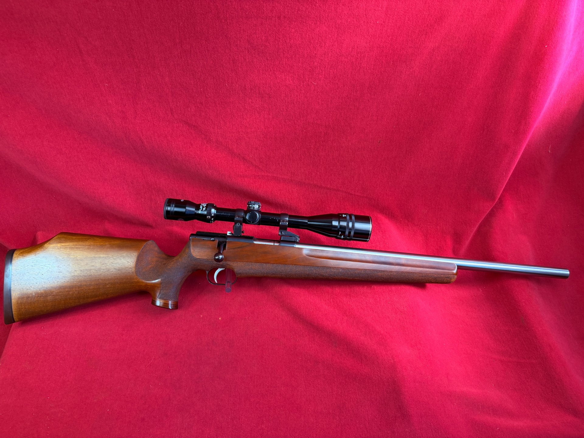 .22 Hornet, HW 66 Weihrauch Jagd Match Stainless m. Magazin, Matchabzug, Neuzustand mit Garantie – Bild 2